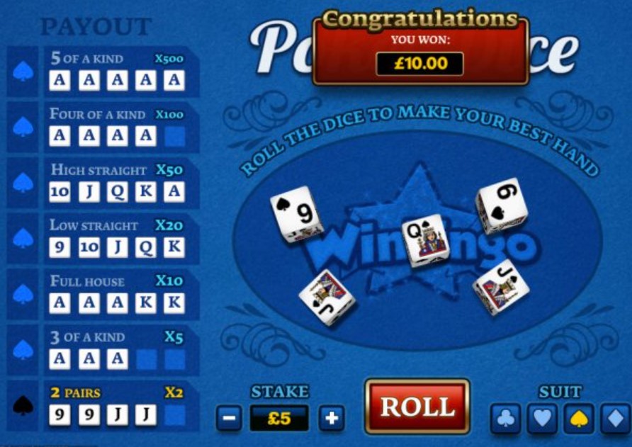 Покер на костях онлайн